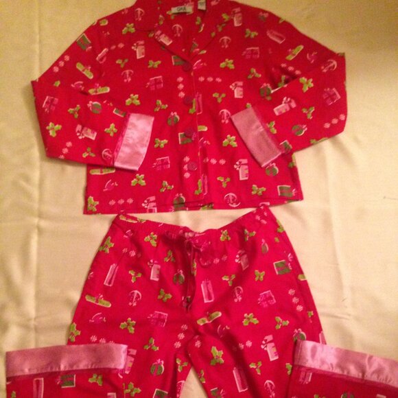 Pajamas womens Christmas new size S Q and A cotton - Picture 1 of 3